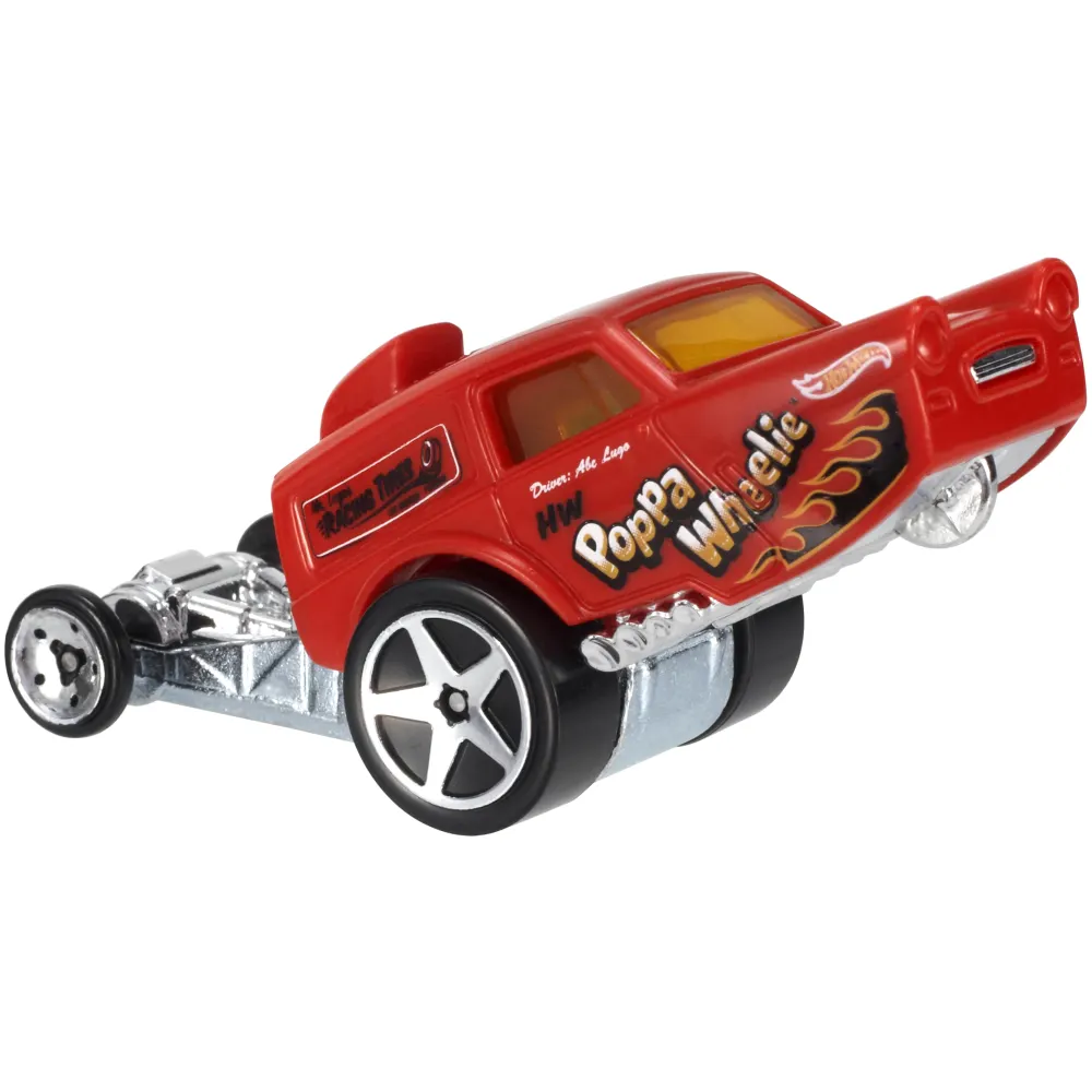HW Poppa Wheelie — BDC90 — Red — imagem 4
