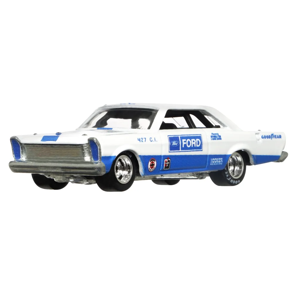 '65 Ford Galaxie — BG002 — White & Blue