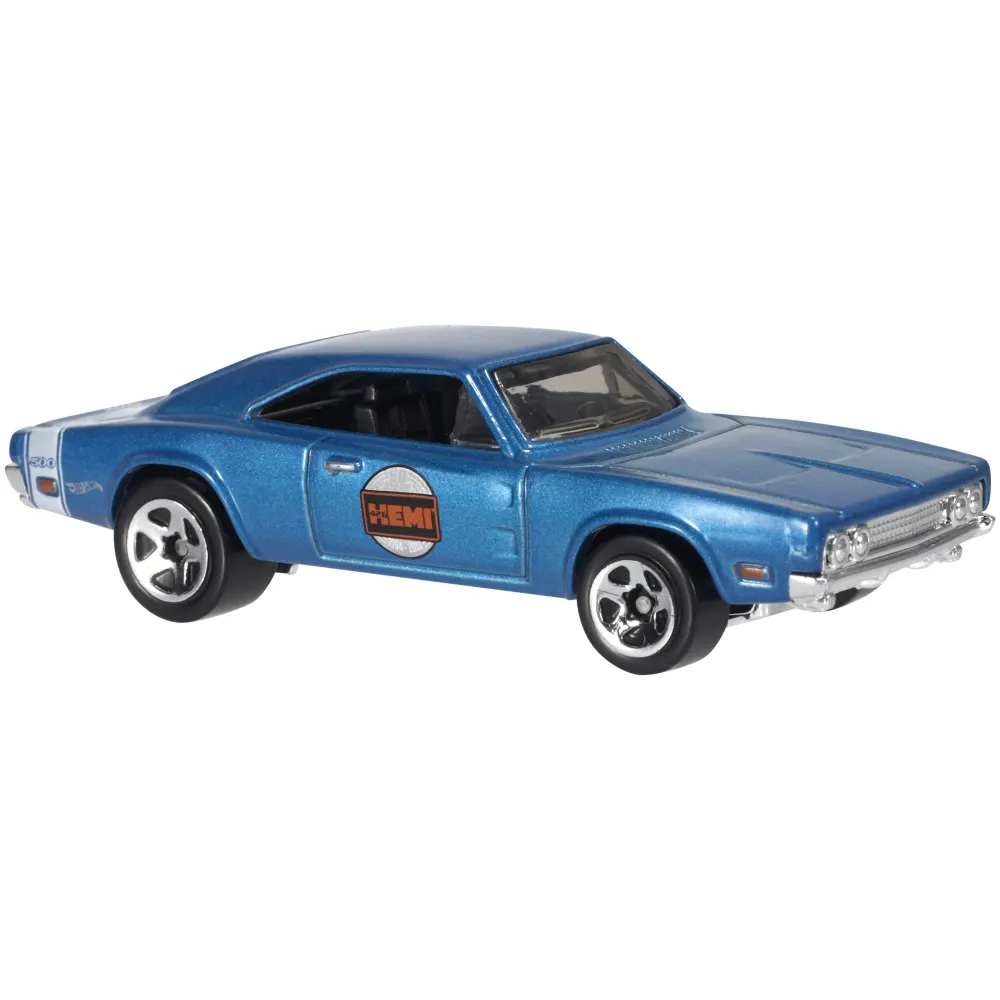 '69 Dodge Charger 500 — CFH22 — Metalflake Blue — imagem 4