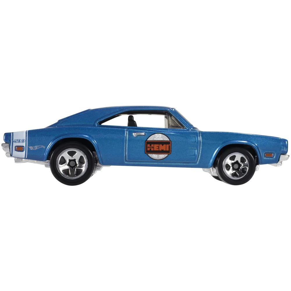 '69 Dodge Charger 500 — CFH22 — Metalflake Blue — imagem 6