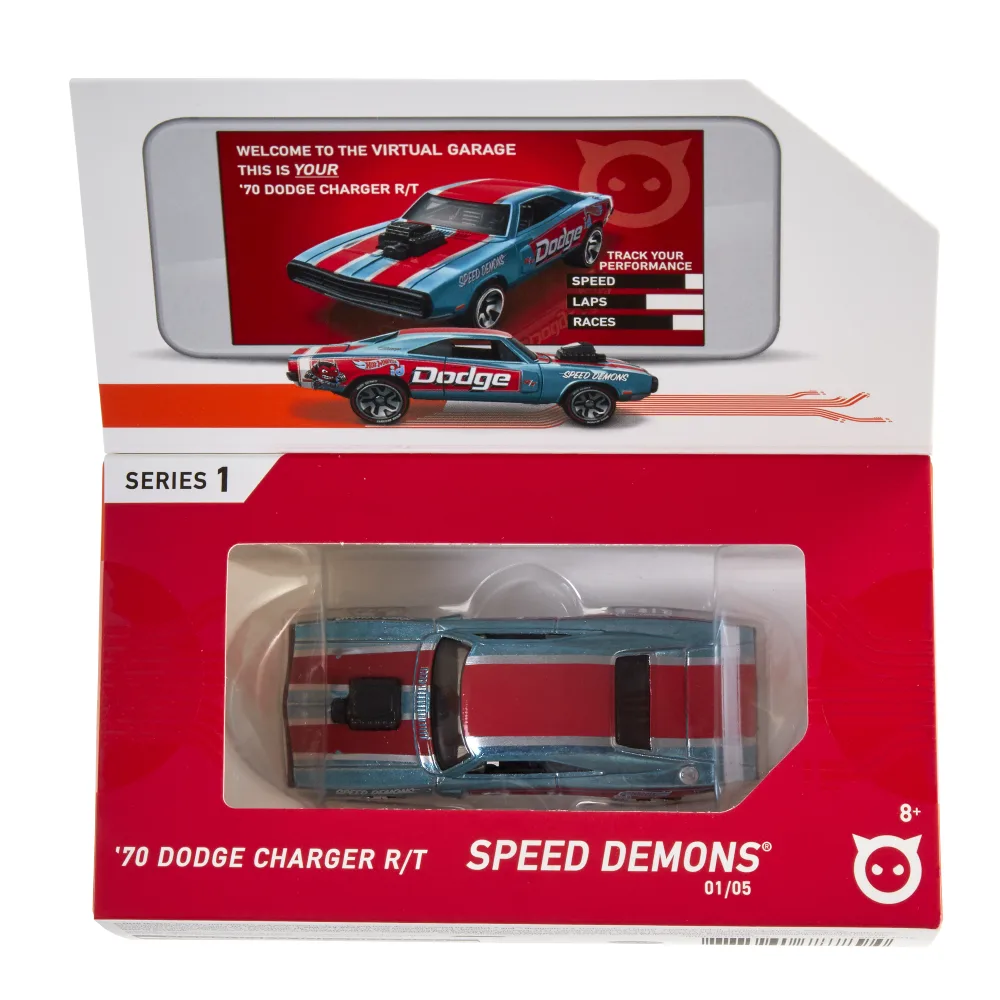 '70 Dodge Charger R/T — FXB03 — Spectraflame Ice Blue — imagem 8
