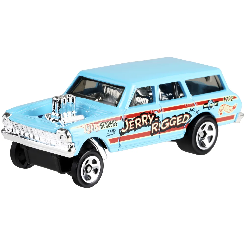 '64 Nova Wagon Gasser — FYB75 — Sky Blue