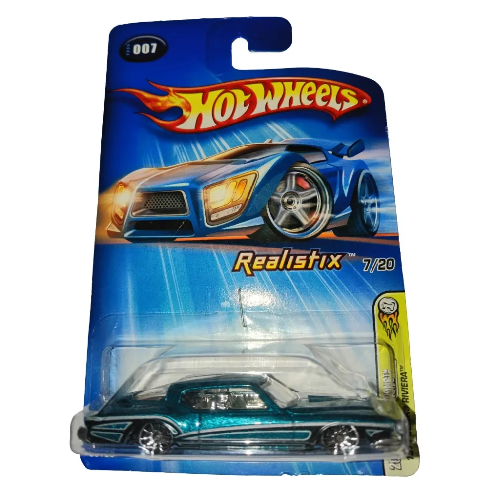 1971 Buick Riviera — G6706 — Metalflake Green-Blue — imagem 3