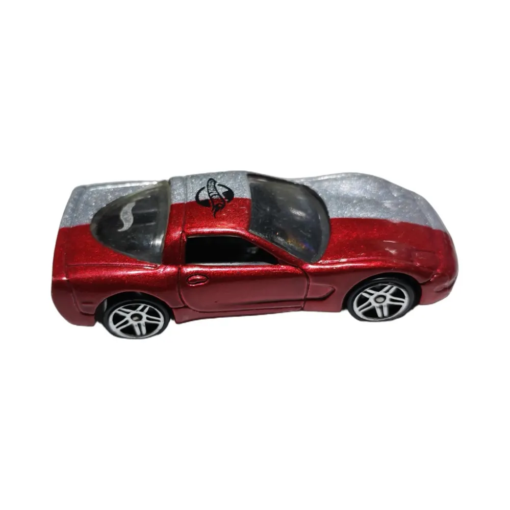 '97 Corvette — G6912 — Silver & Red — imagem 4