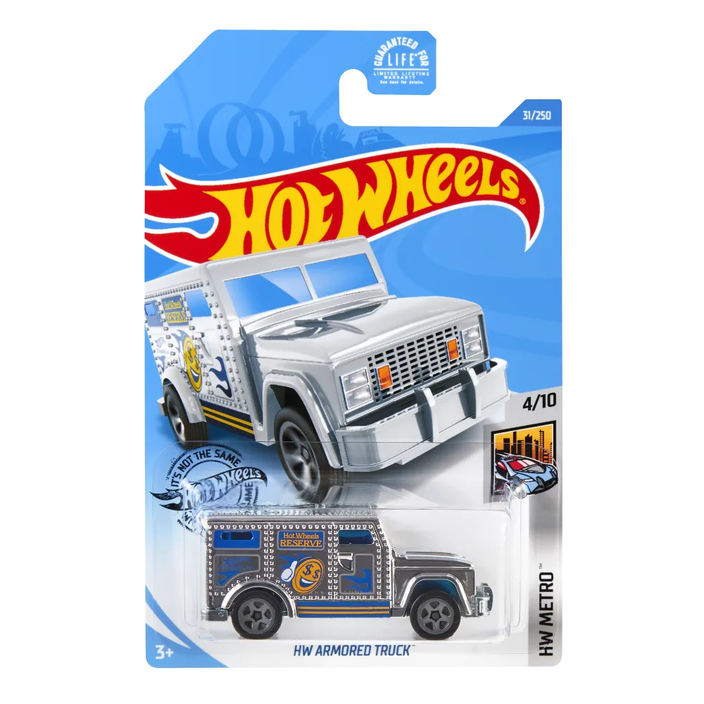 HW ARMORED TRUCK — GHC43 — Chrome — imagem 2