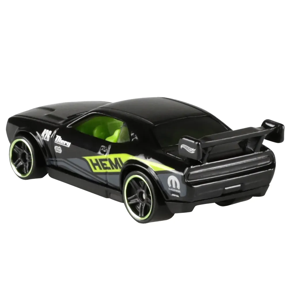 Dodge Challenger Drift Car — GHP58 — Gloss Black — imagem 3