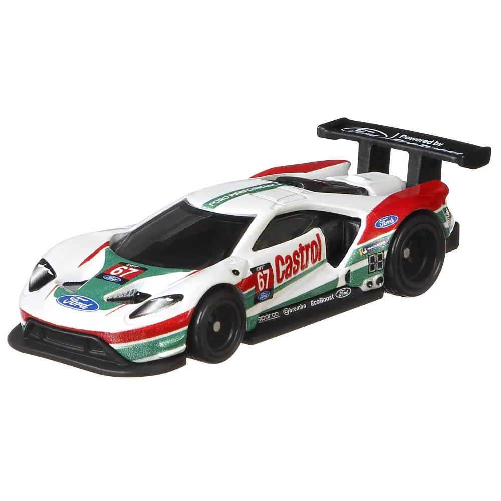 2016 Ford GT Race — GJT40 — White