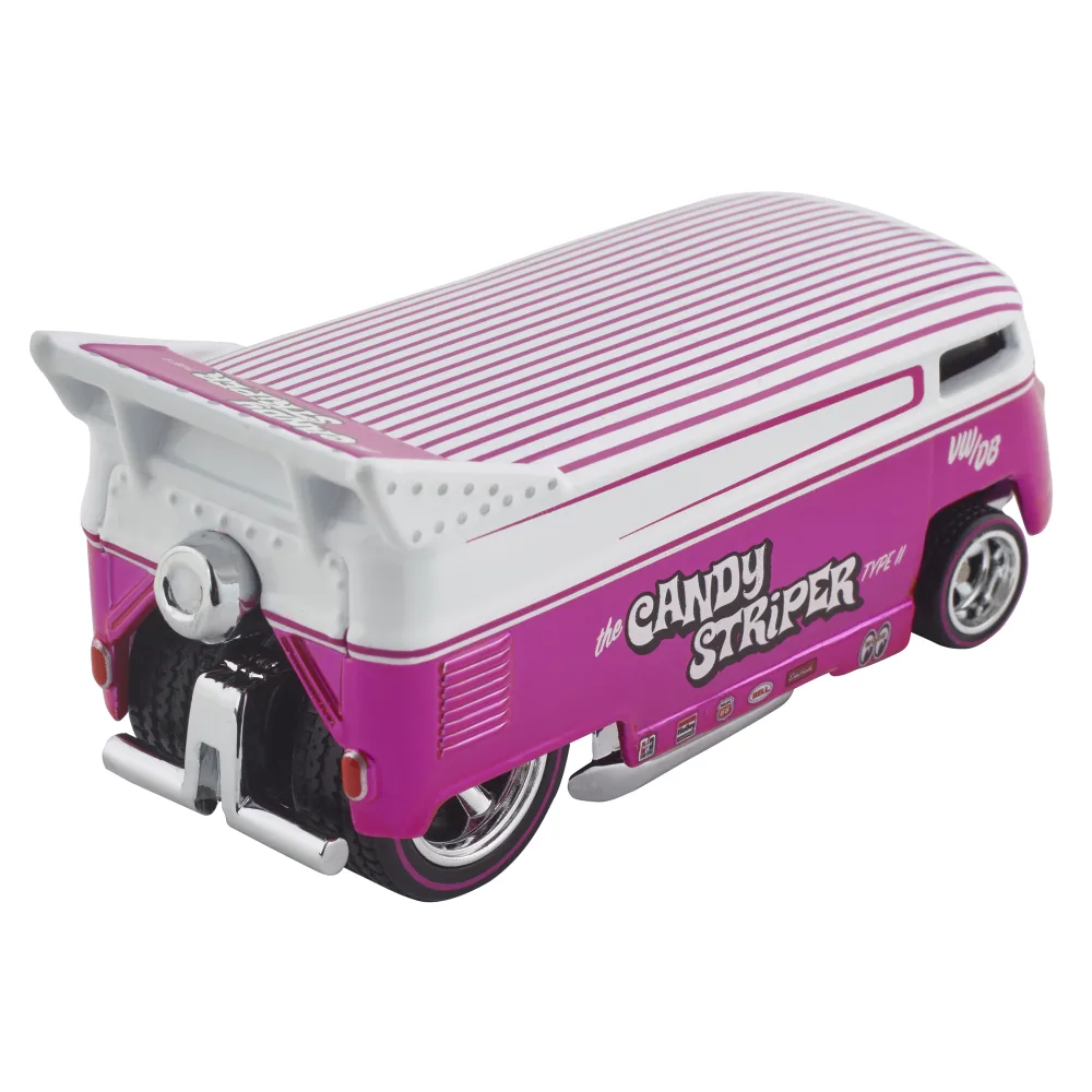 Volkswagen Drag Bus — GLH95 — Spectraflame Pink & White — imagem 3