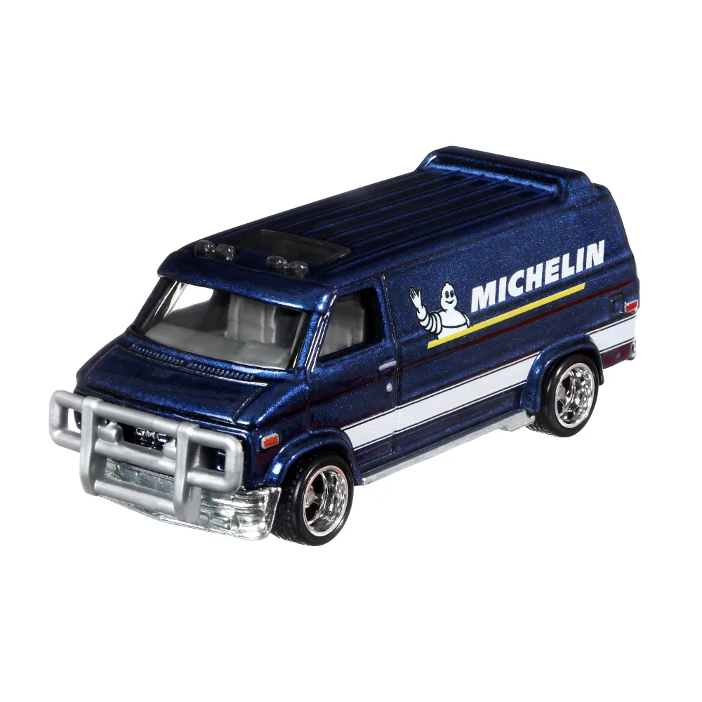 Custom GMC Panel Van — GRL25 — Metalflake Dark Blue
