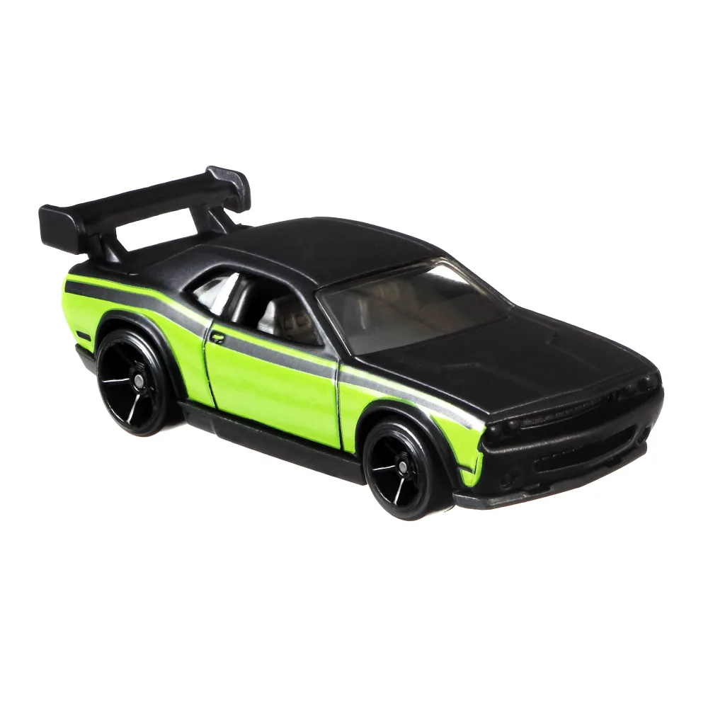 Dodge Challenger Drift Car — GRP54 — Matte Black & Gloss Green — imagem 4