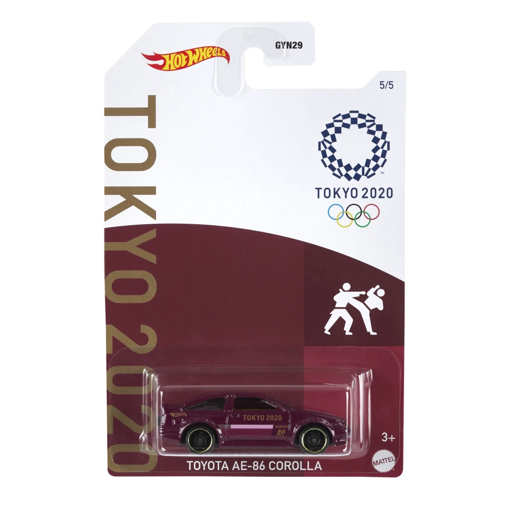 Toyota AE-86 Corolla — GRP68 — Burgundy — imagem 2