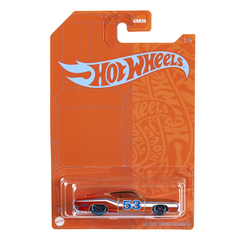 '69 Ford Torino Talladega — GRR09 — Metalflake Orange — imagem 2