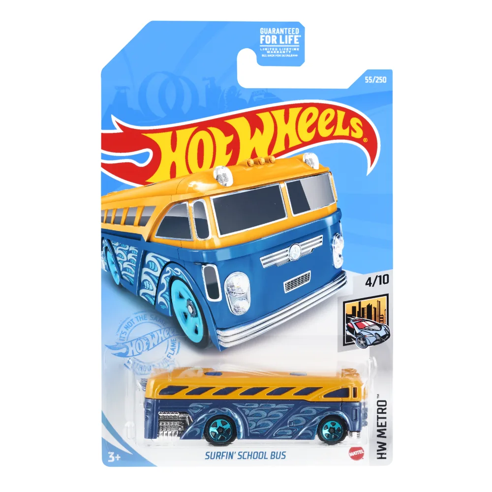 Surfin' School Bus — GRX82 — Yellow & Blue — imagem 2