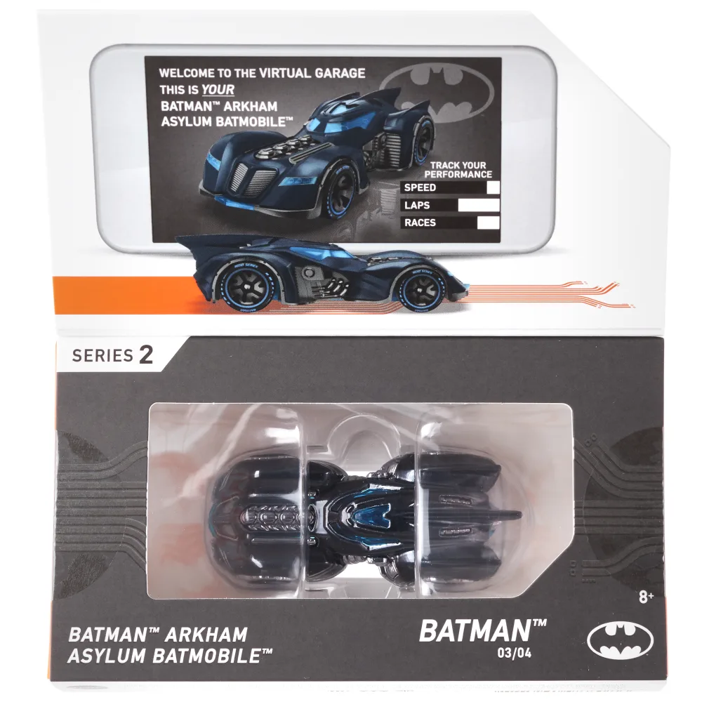 BATMAN: ARKHAM ASYLUM BATMOBILE — HBG04 — Spectraflame Steel Blue — imagem 5
