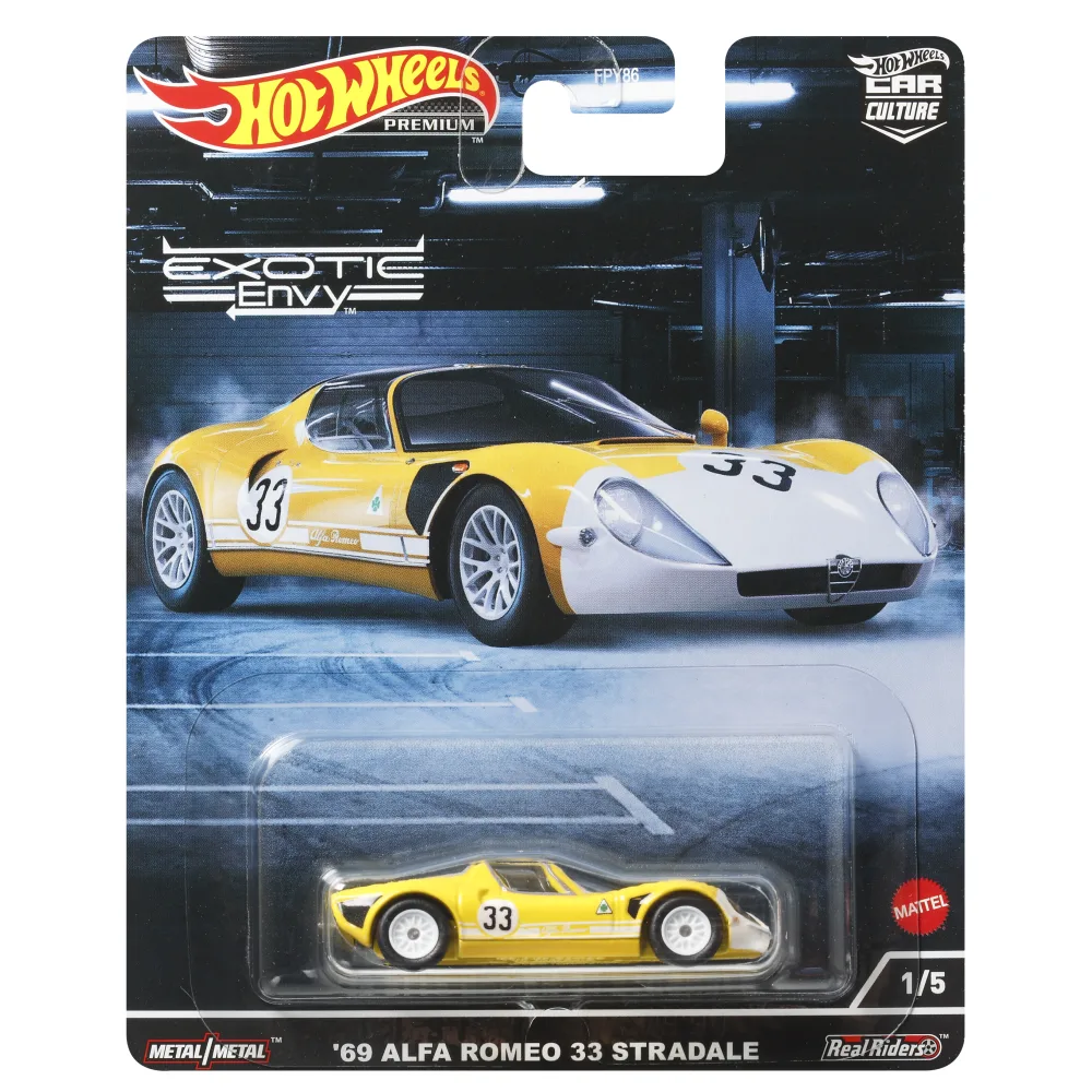 '69 Alfa Romeo 33 Stradale — HCJ91 — Giallo Prototipo — imagem 2