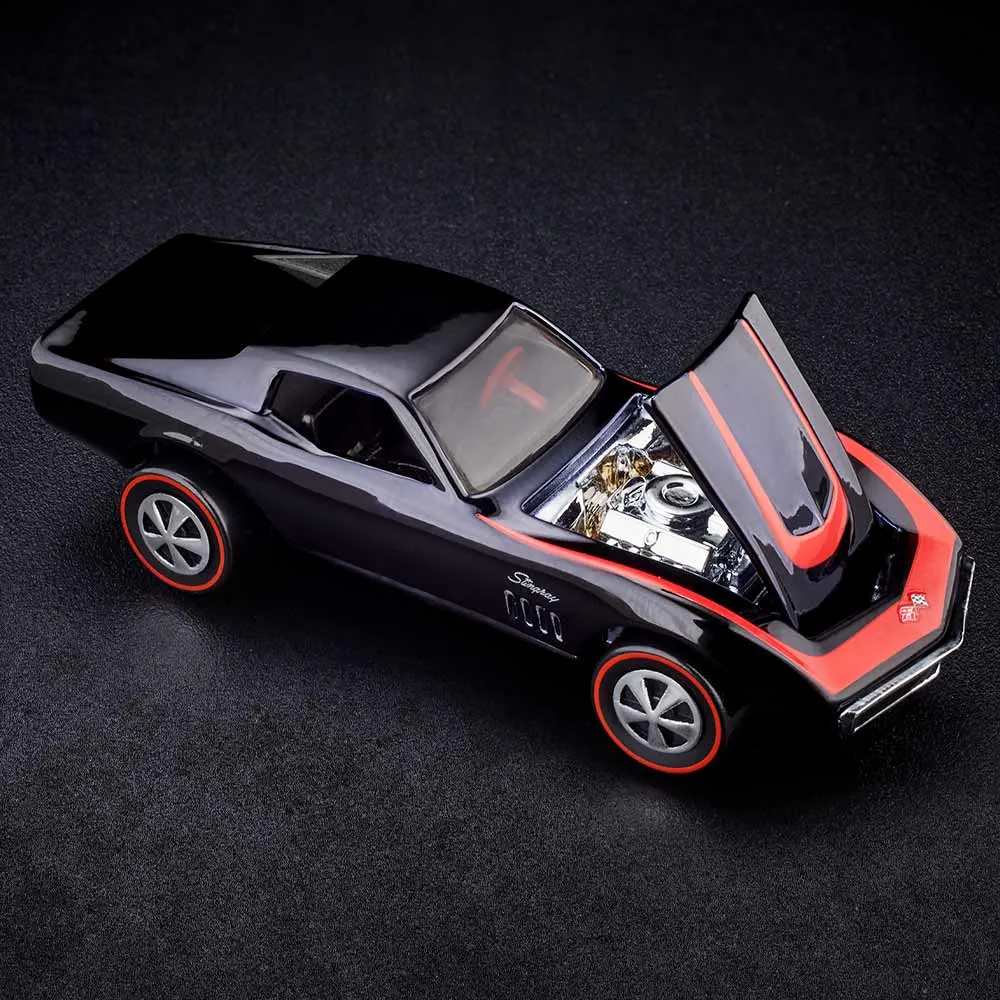 Custom Corvette — HCK29 — Spectraflame Black — imagem 5