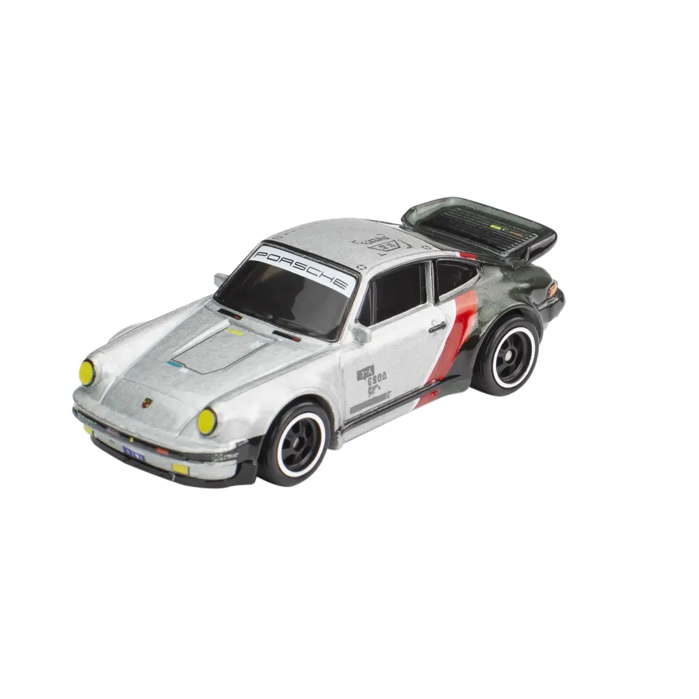 Porsche 911 Turbo (930) — HCP04 — Metalflake Two-tone Gray & Black