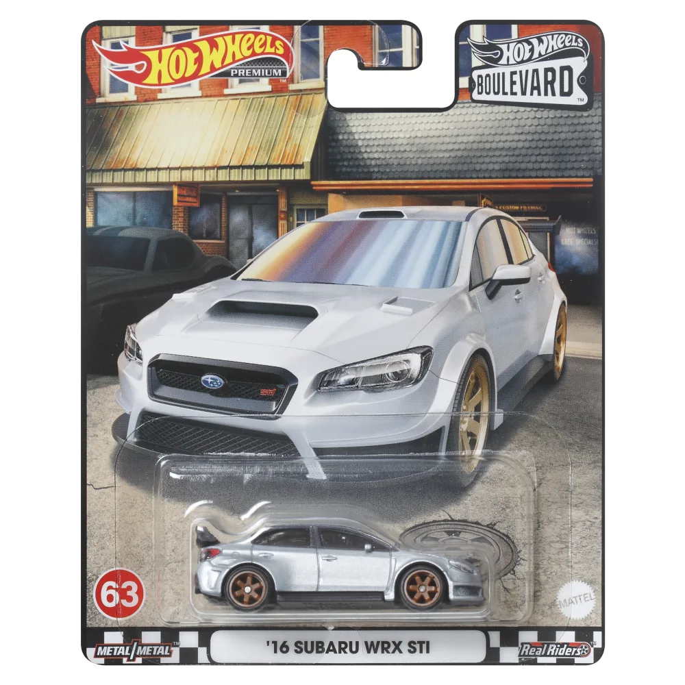 '16 SUBARU WRX STI — HCR07 — Metalflake Silver — imagem 2
