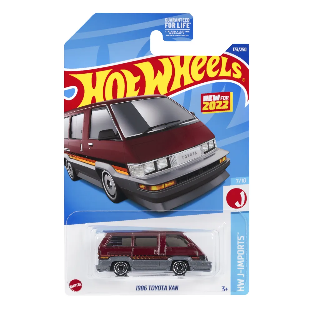 1986 Toyota Van — HCT15 — Metalflake Dark Red — imagem 2