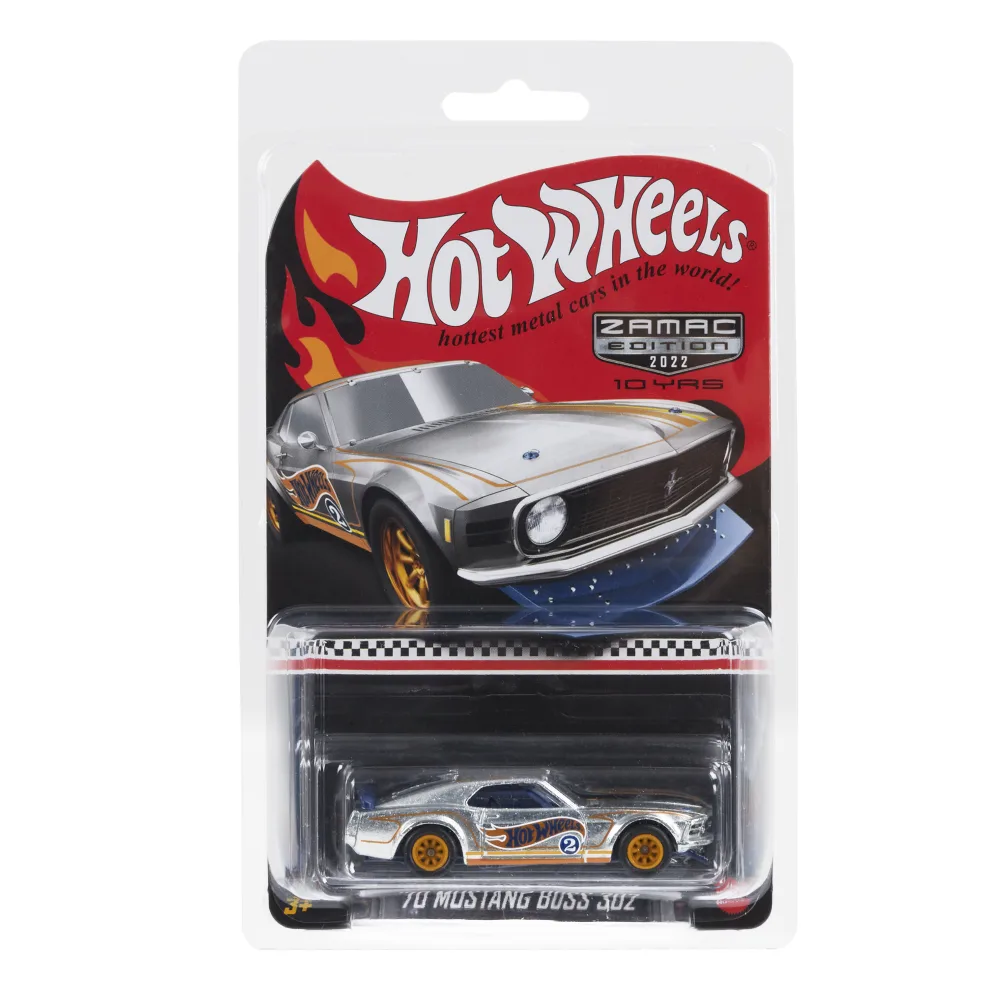 '70 MUSTANG BOSS 302 — HCW07 — ZAMAC — imagem 2