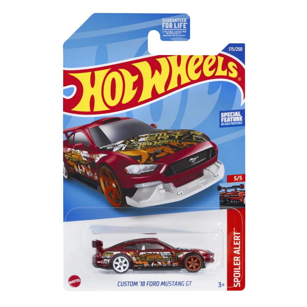 Custom '18 Ford Mustang GT — HCY18 — Spectraflame Red — imagem 2