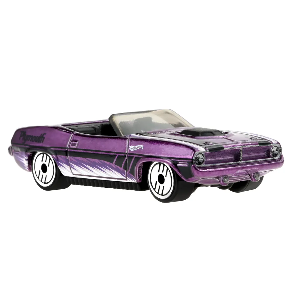'70 Plymouth Barracuda — HDG63 — Spectraflame Purple — imagem 3