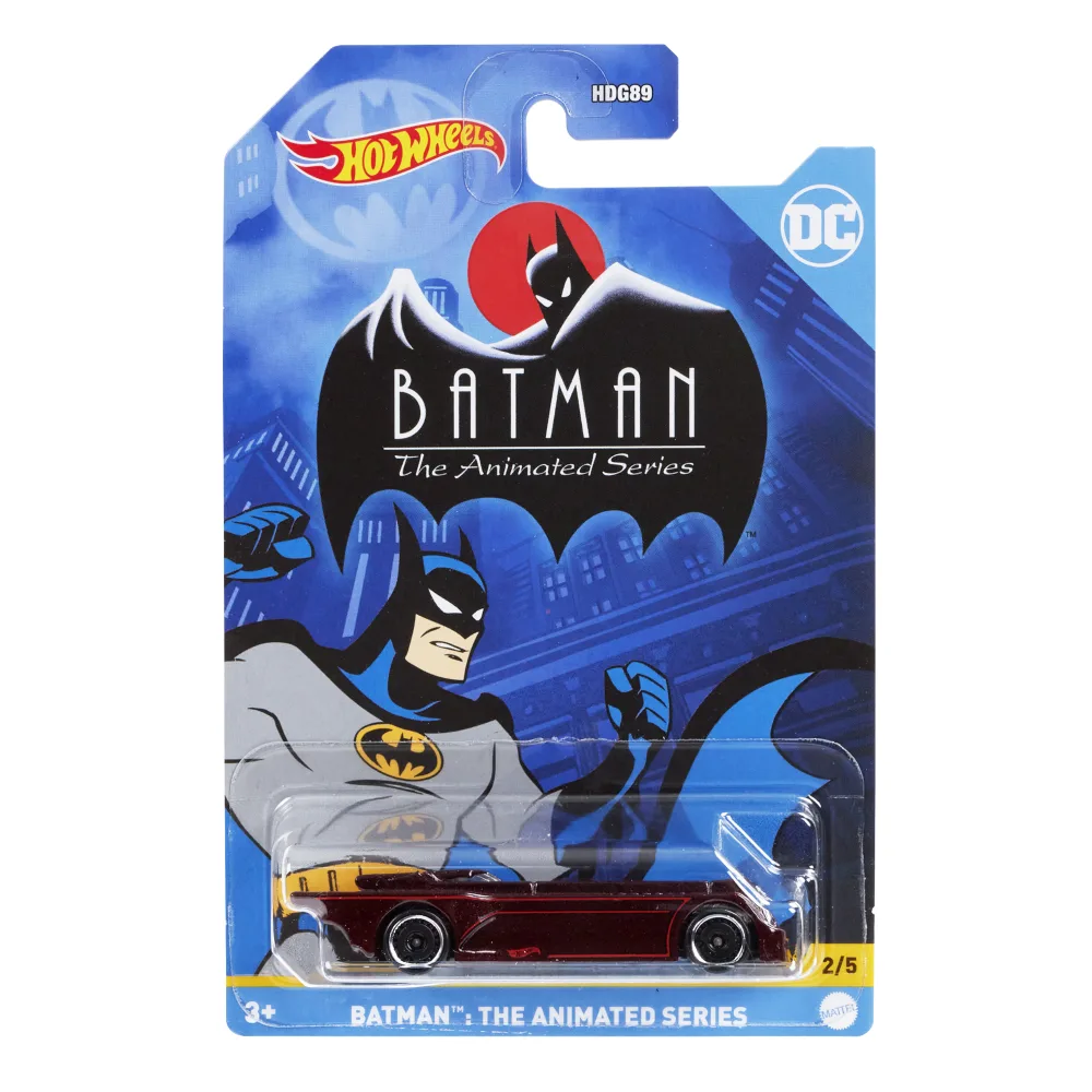BATMAN: THE ANIMATED SERIES — HDH06 — Metalflake Maroon — imagem 2