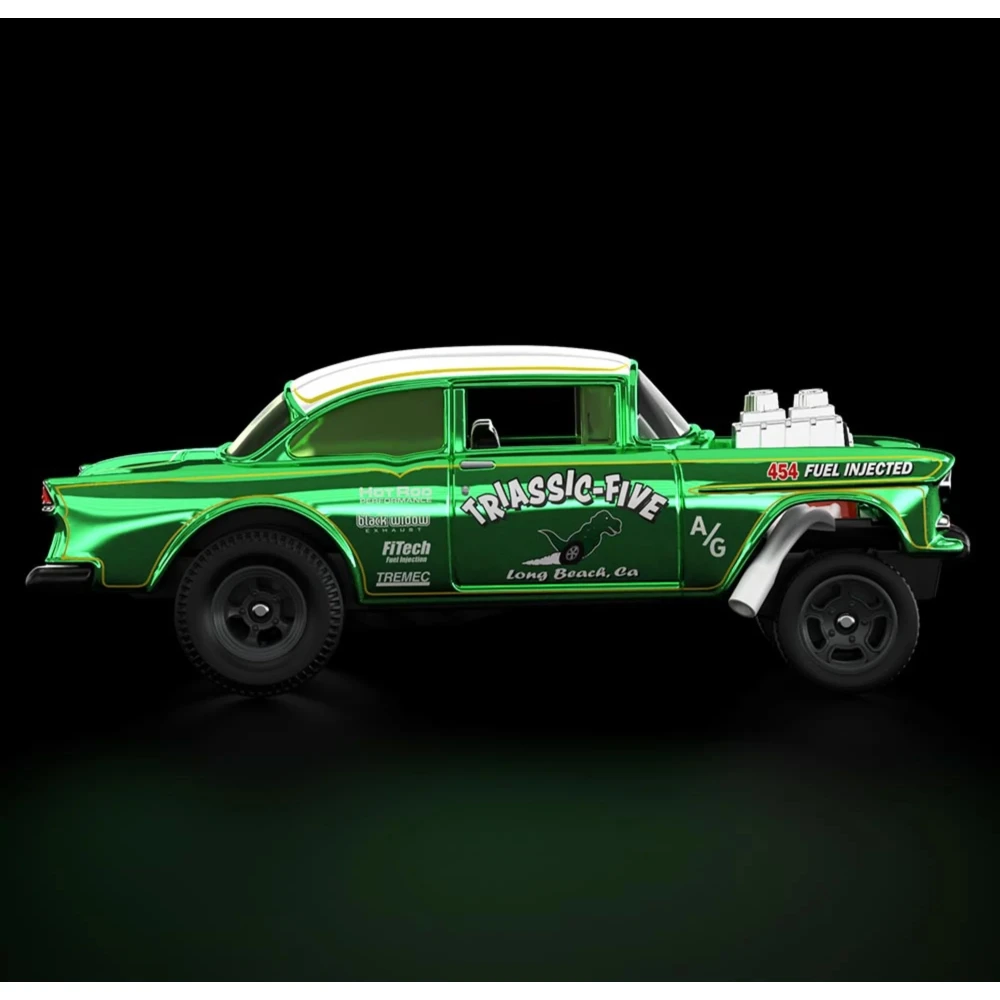 '55 Chevy Bel Air Gasser — HGW21 — Spectraflame Bright Green