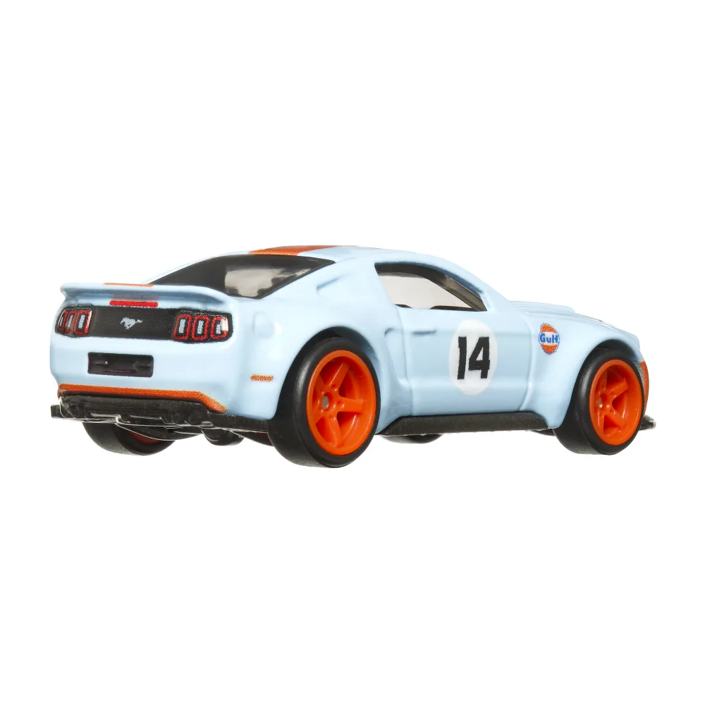 2014 Custom Mustang — HKF58 — Gulf Racing Blue — imagem 4