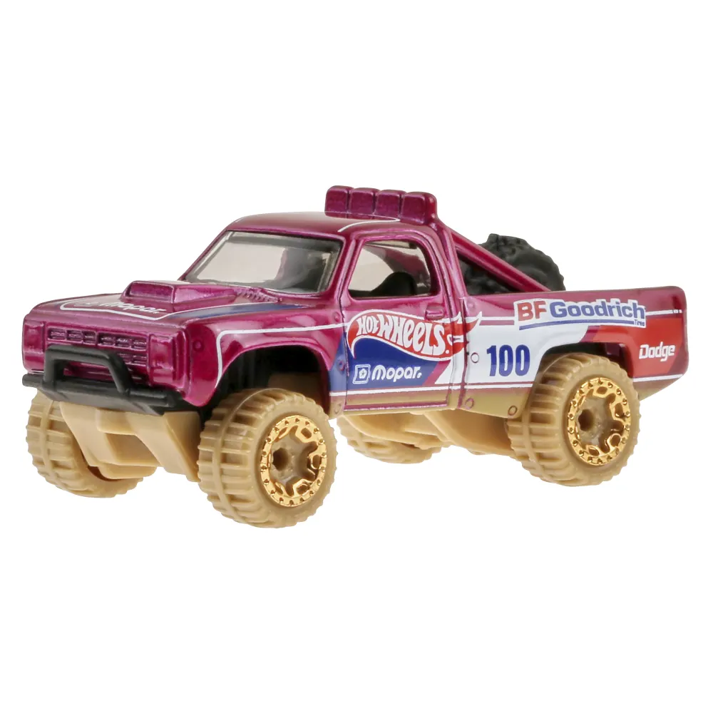 '87 Dodge D100 — HKG73 — Metalflake Dark Pink