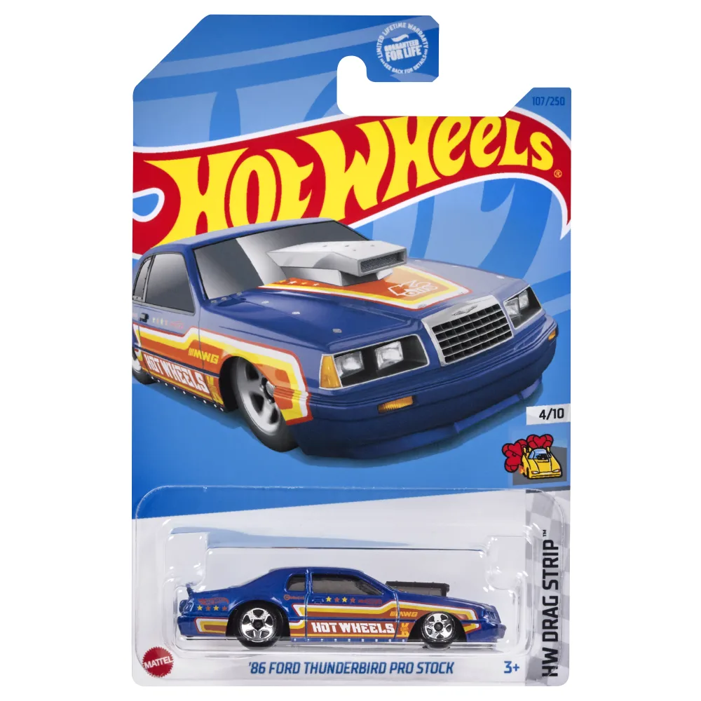 '86 Ford Thunderbird Pro Stock — HKH32 — Metalflake Blue — imagem 2
