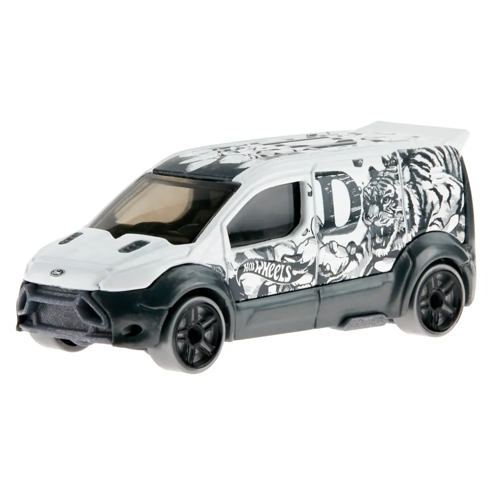 Hot Wheels Ford Transit Connect — HKH50 — White