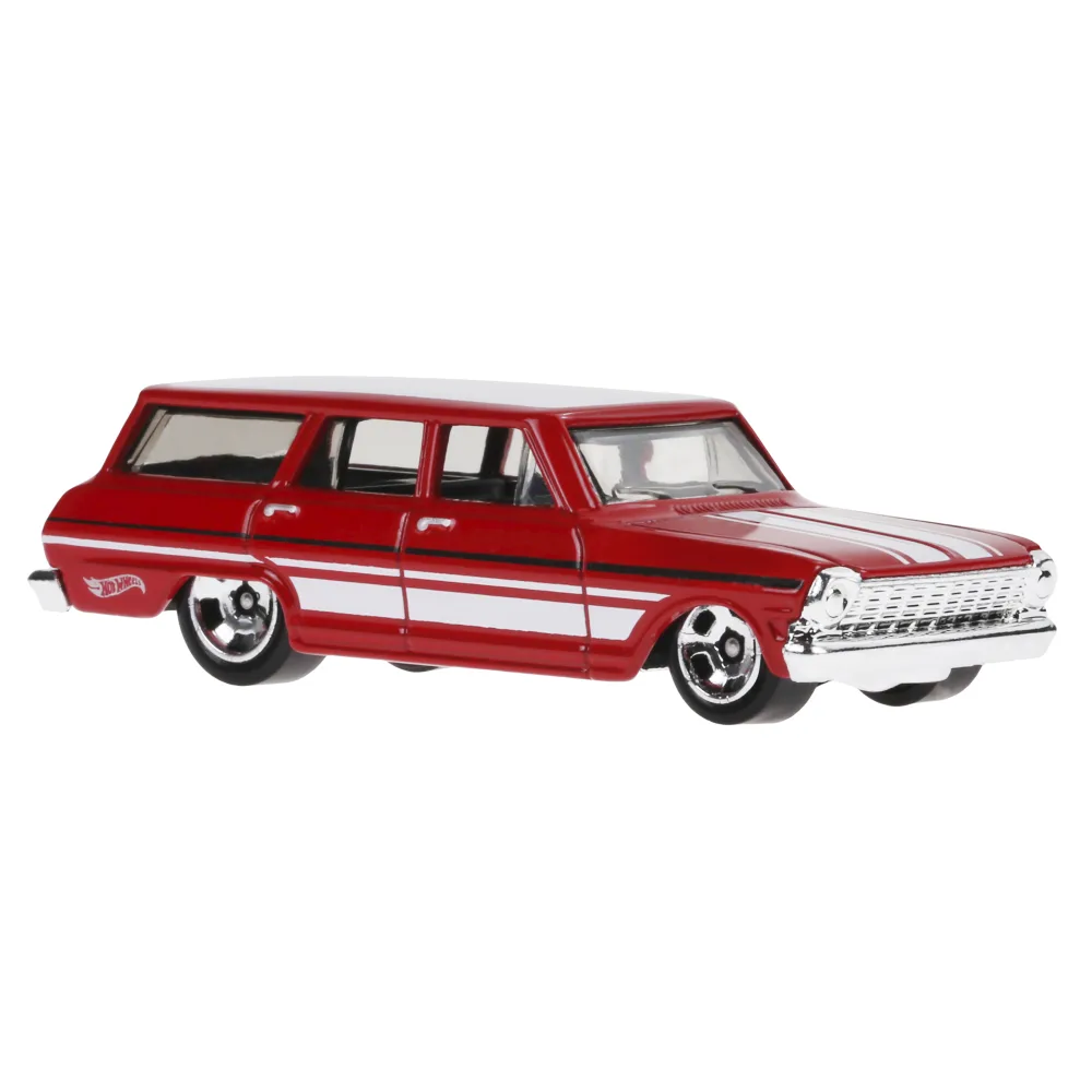 '64 Chevy Nova Wagon — HKH70 — Red — imagem 4