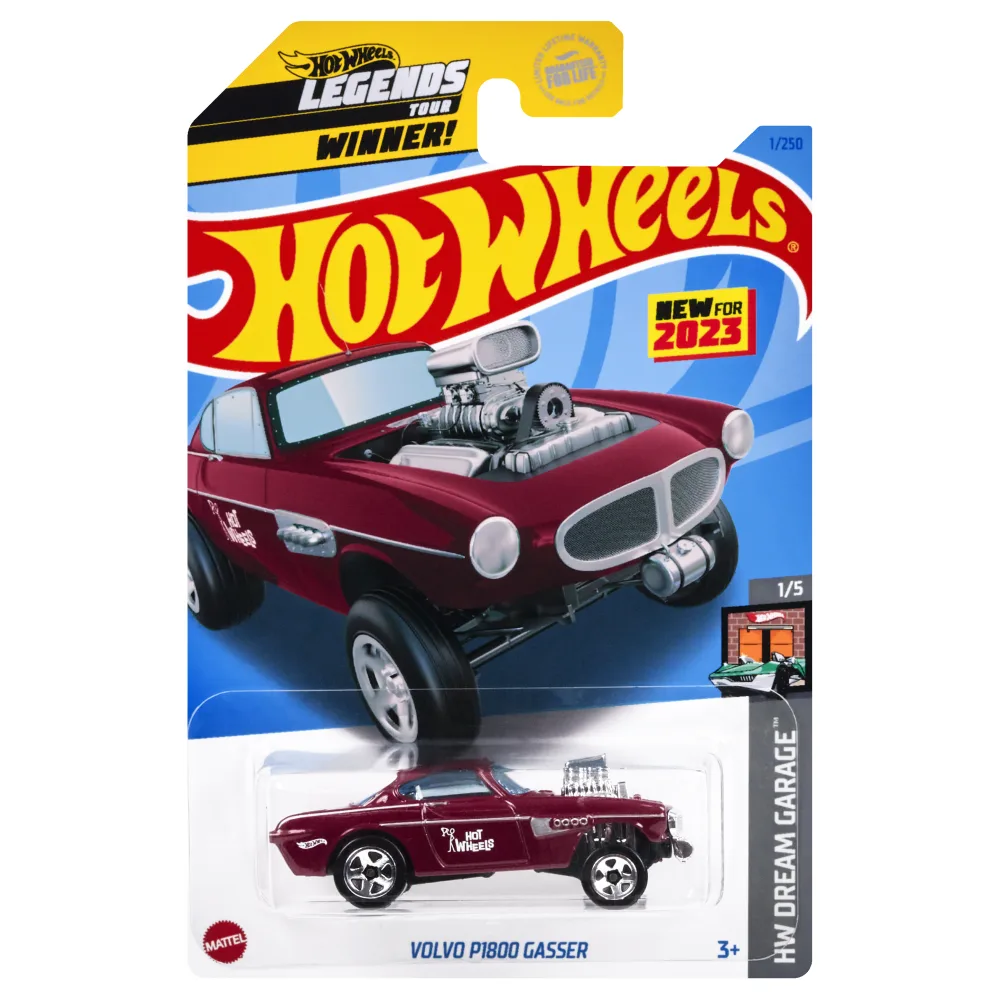 Volvo P1800 Gasser — HKJ94 — Metalflake red — imagem 2