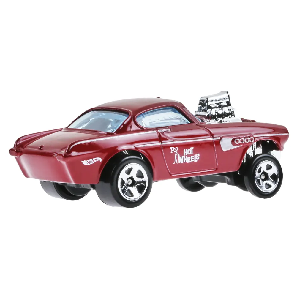 Volvo P1800 Gasser — HKJ94 — Metalflake red — imagem 3