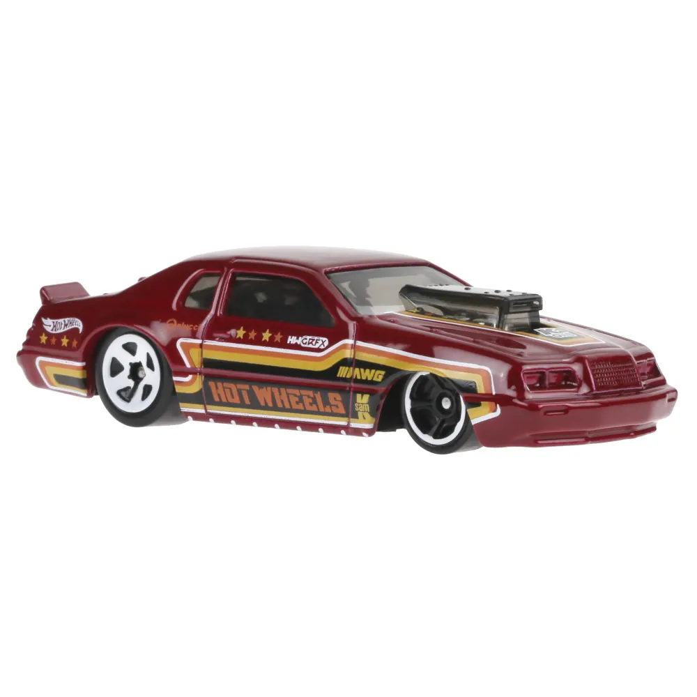 '86 Ford Thunderbird Pro Stock — HKK03 — Dark Red — imagem 4