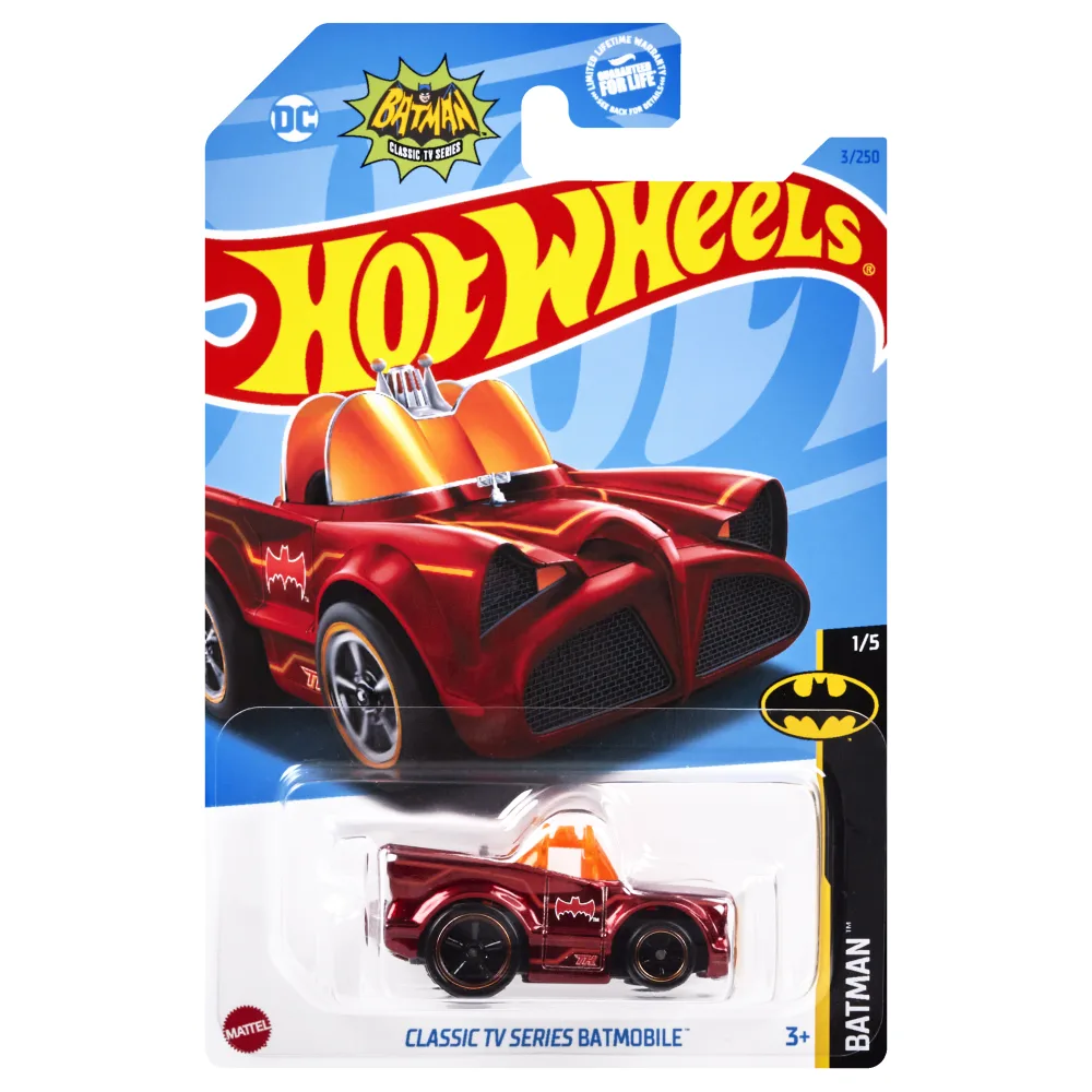 Classic TV Series Batmobile — HKL16 — Spectraflame Red — imagem 2