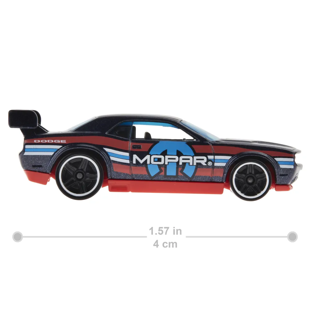 Dodge Challenger Drift Car — HLK13 — Metalflake Navy Blue — imagem 5