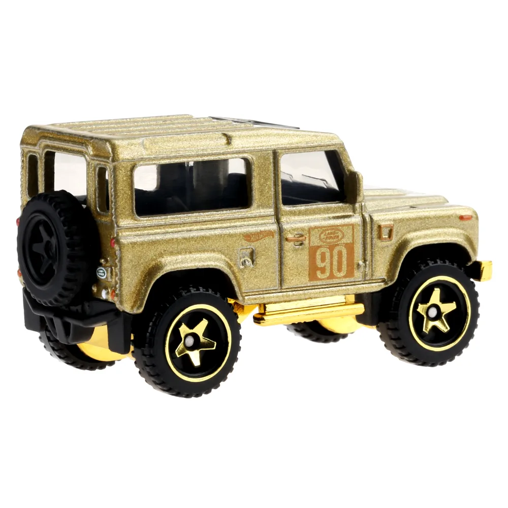 Land Rover Defender 90 — HNB86 — Metalflake Gold — imagem 3