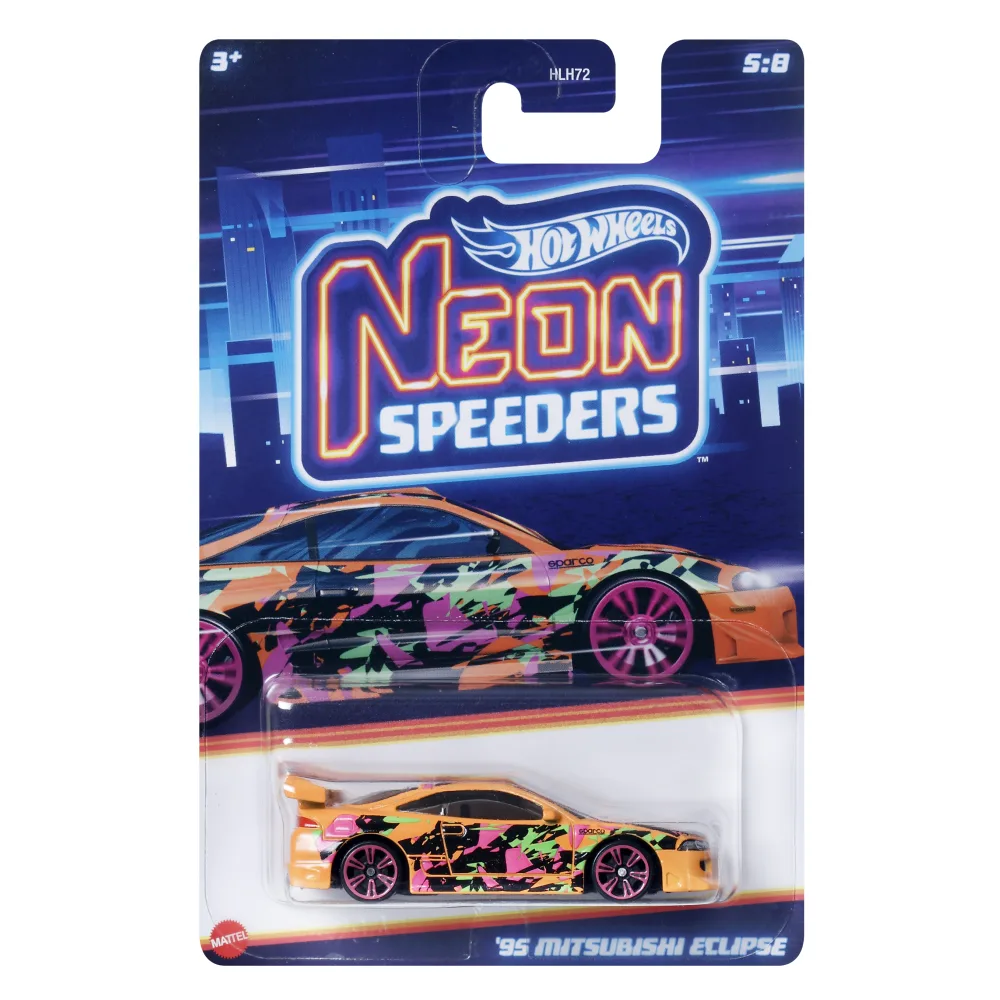 '95 Mitsubishi Eclipse — HRW71 — Neon orange — imagem 2