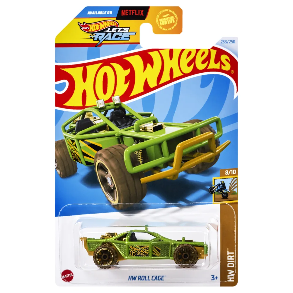 HW ROLL CAGE — HTB30 — Metalflake green — imagem 2