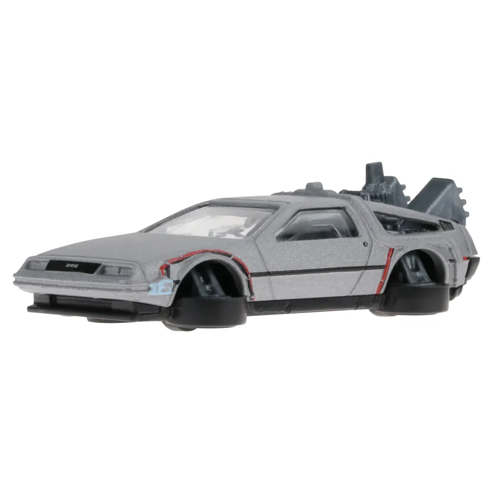 Back to the Future Time Machine - Hover Mode — HTB33 — Matte Silver