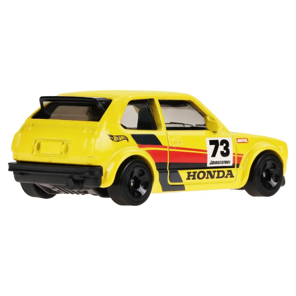 '73 Honda Civic Custom — HTC19 — Yellow — imagem 3