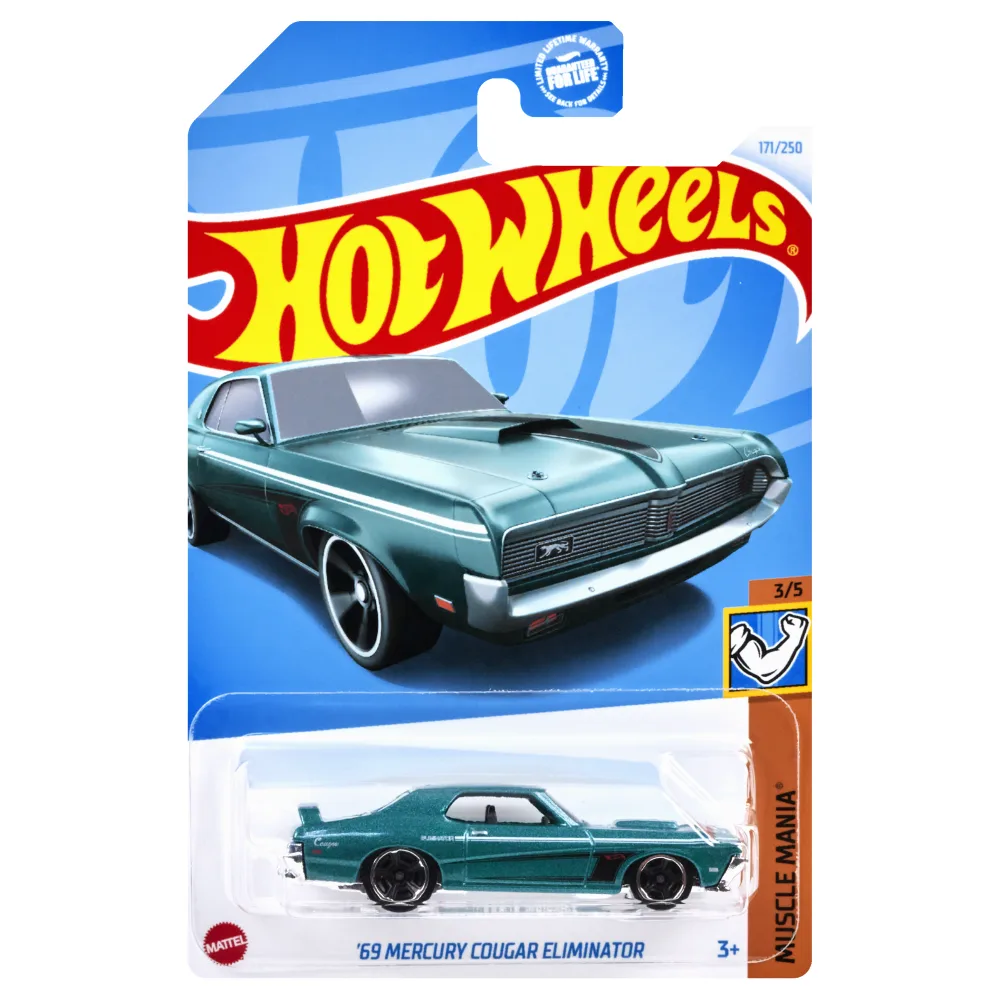 '69 Mercury Cougar Eliminator — HTC59 — Metalflake Teal — imagem 2