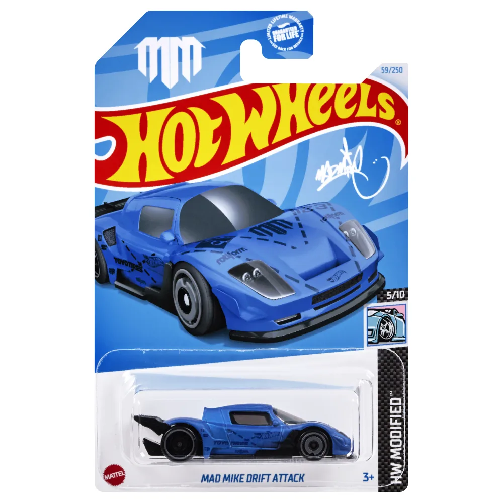 Mad Mike Drift Attack — HTC91 — Satin blue — imagem 2