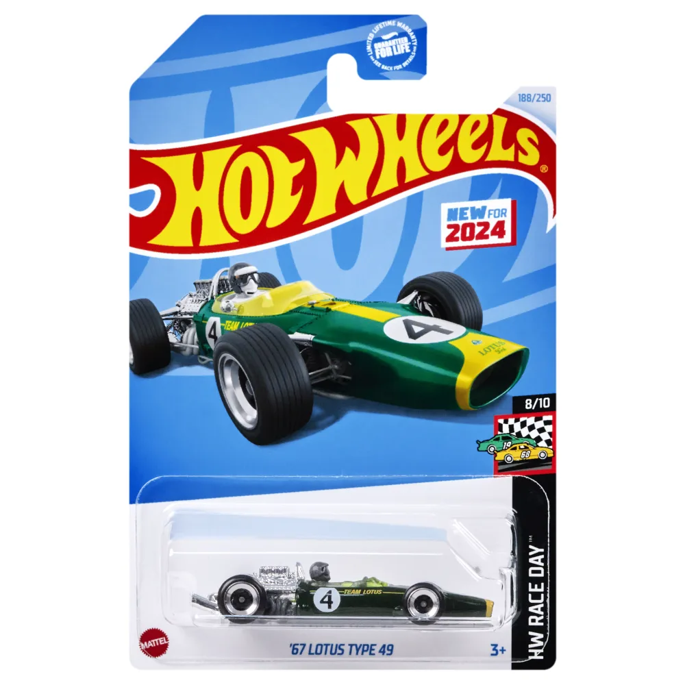 '67 Lotus Type 49 — HTD99 — British Racing Green — imagem 2