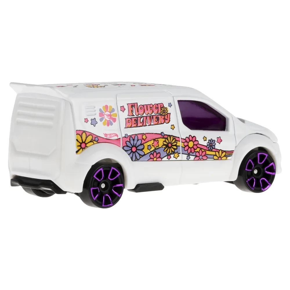 Hot Wheels Ford Transit Connect — HTF26 — White — imagem 3