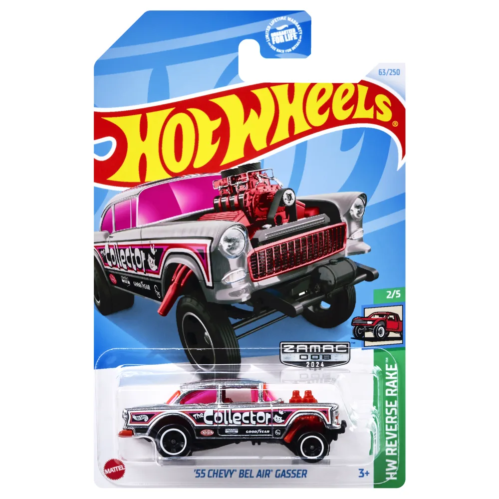 '55 Chevy Bel Air Gasser — HTF51 — ZAMAC — imagem 2