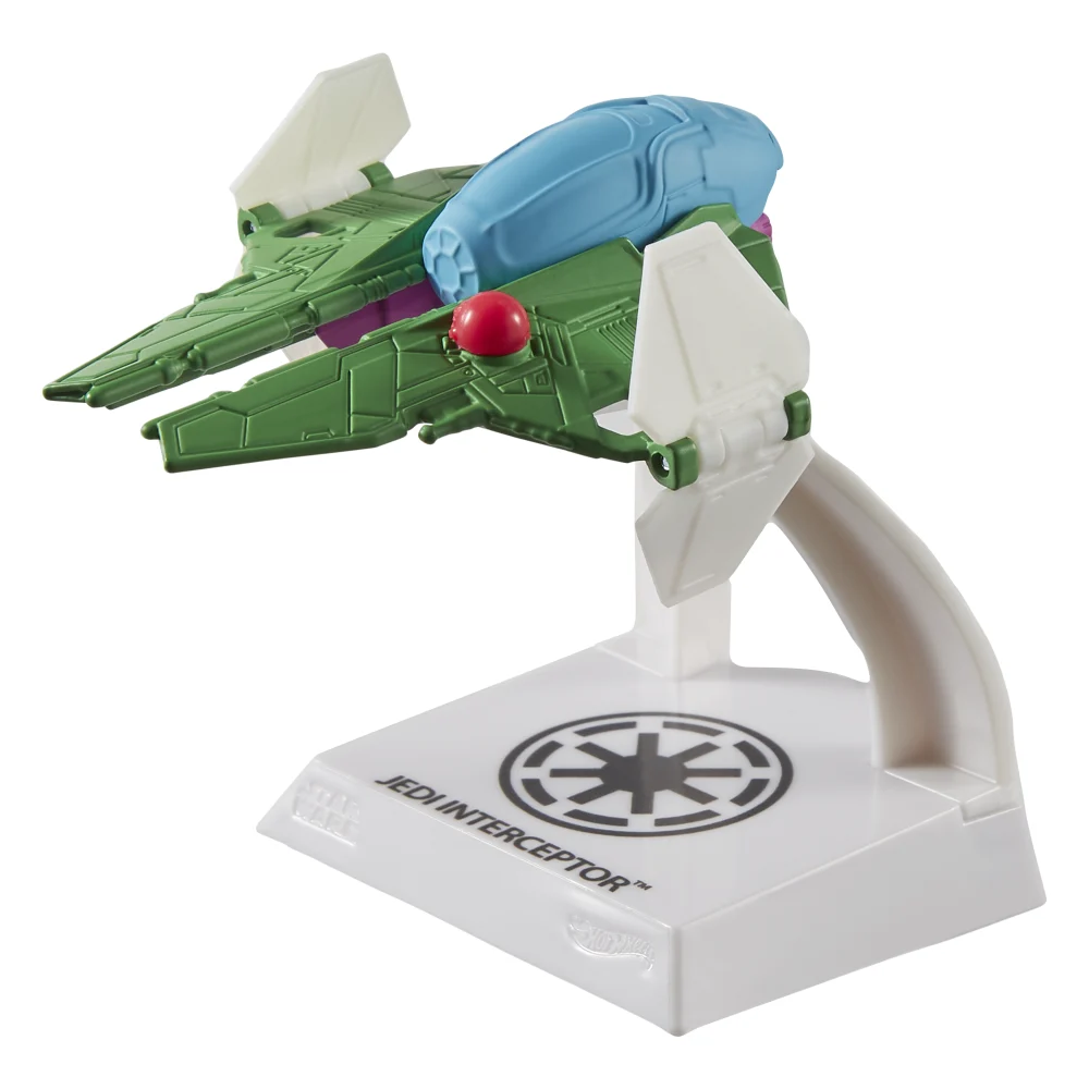 OBI-WAN KENOBI'S JEDI INTERCEPTOR — HTJ88 — Green & Blue
