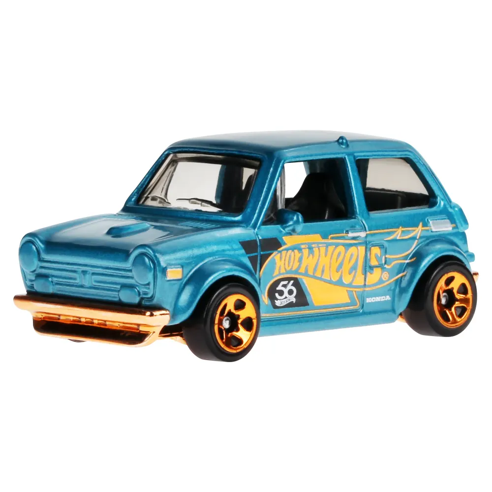 Custom '70 Honda N600 — HVW99 — Metalflake teal